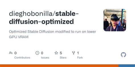 What <b>Stable</b> <b>Diffusion</b> <b>fork</b> are you using? I went through the list of <b>forks</b> to the original SD, then picked the the <b>forks</b> with the most <b>forks</b> for the poll, taking that as a sign of popularity. . Stable diffusion optimized fork